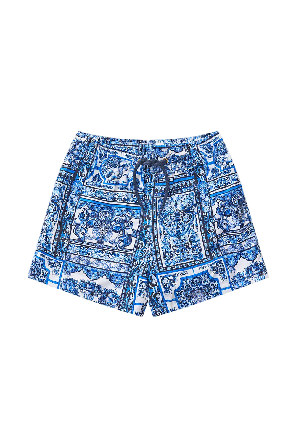 Azul Aristocracy Boys Mid Length Boardshort W Elastic Waist Camilla
