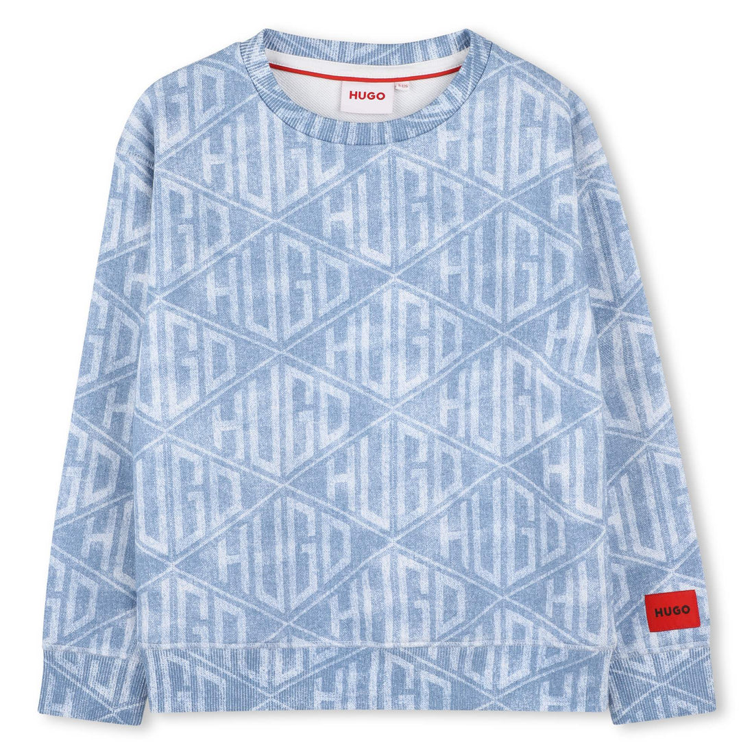 All-Over Logo Print Sweatshirt Hugo