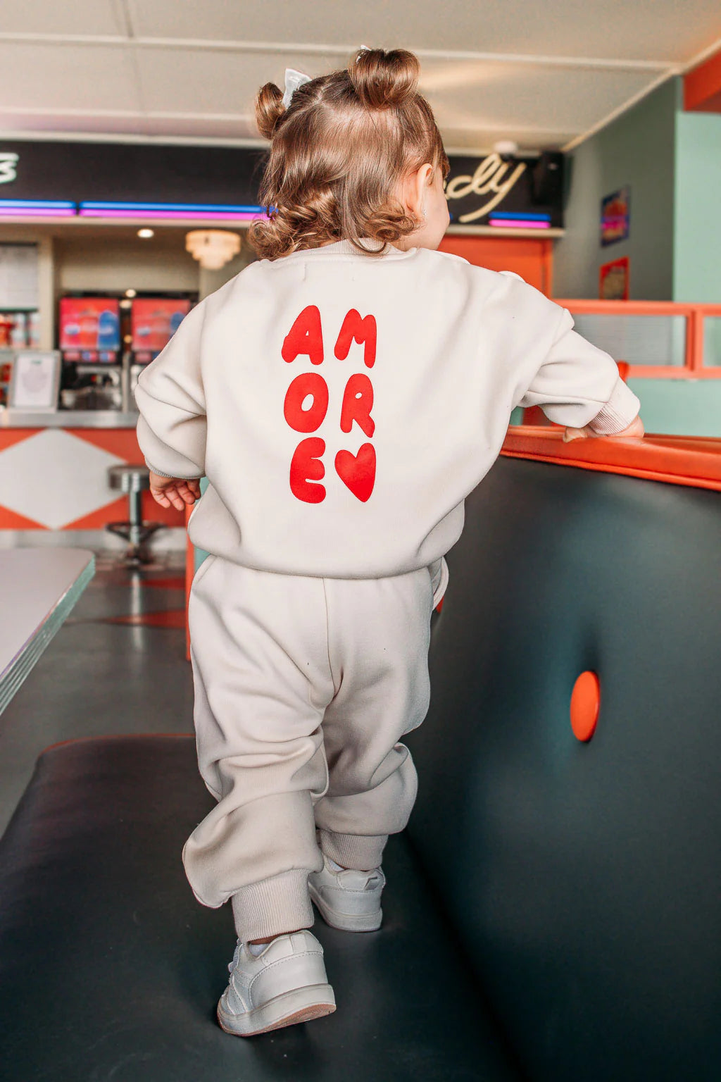 Amore Tracksuit Rosso Lessi The Label